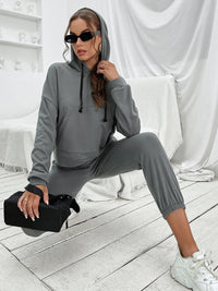 Ivy Lane Sports Hoodie and Jogger Set