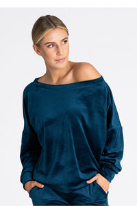 Off Shoulder Sweatshirt