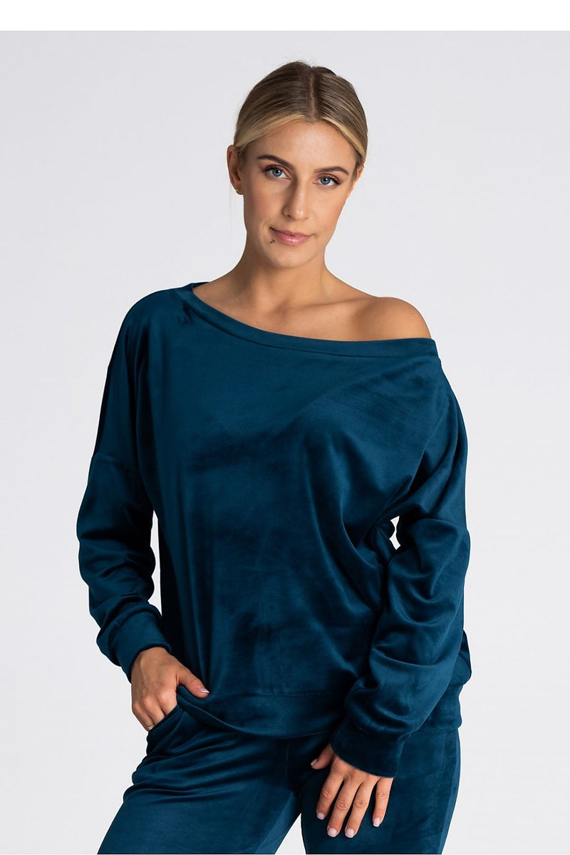 Off Shoulder Sweatshirt