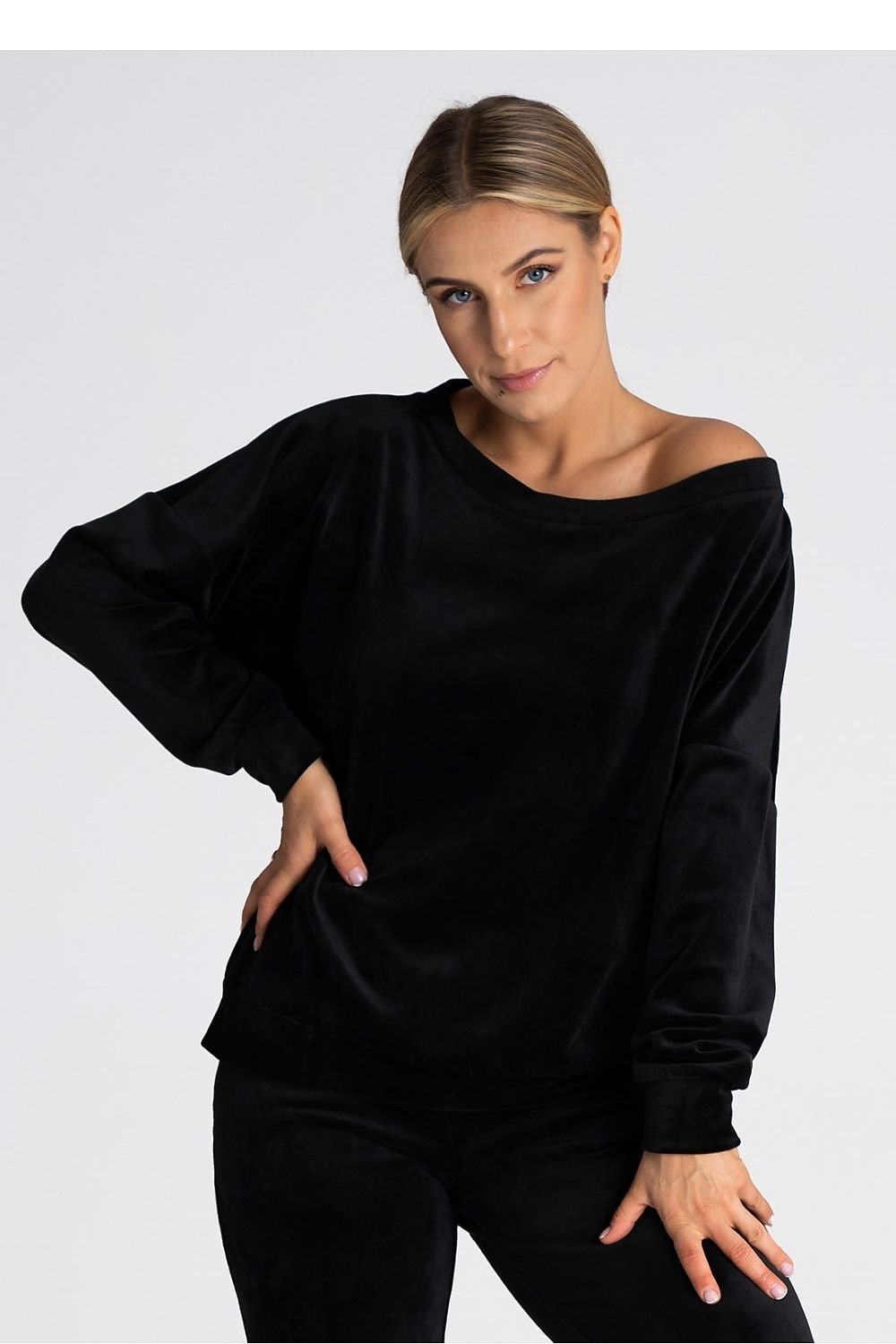 Off Shoulder Sweatshirt