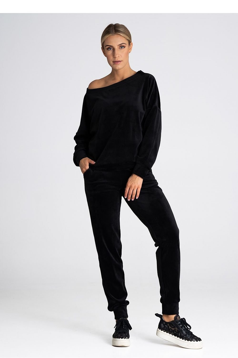 Off Shoulder Sweatshirt