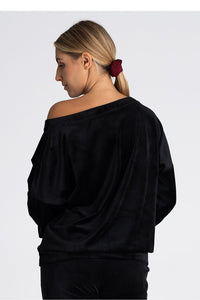 Off Shoulder Sweatshirt