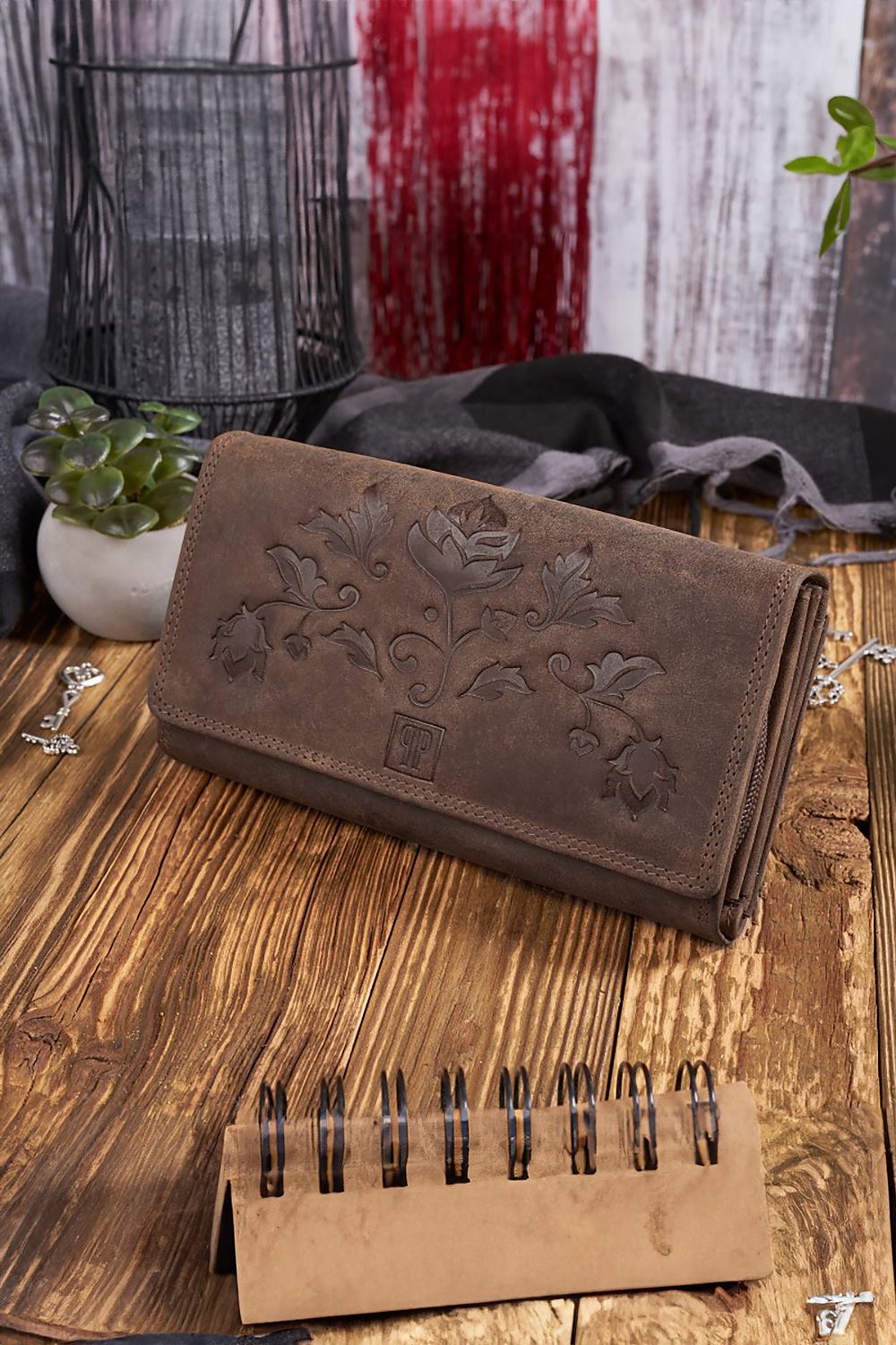 Valetino Suede Wallet