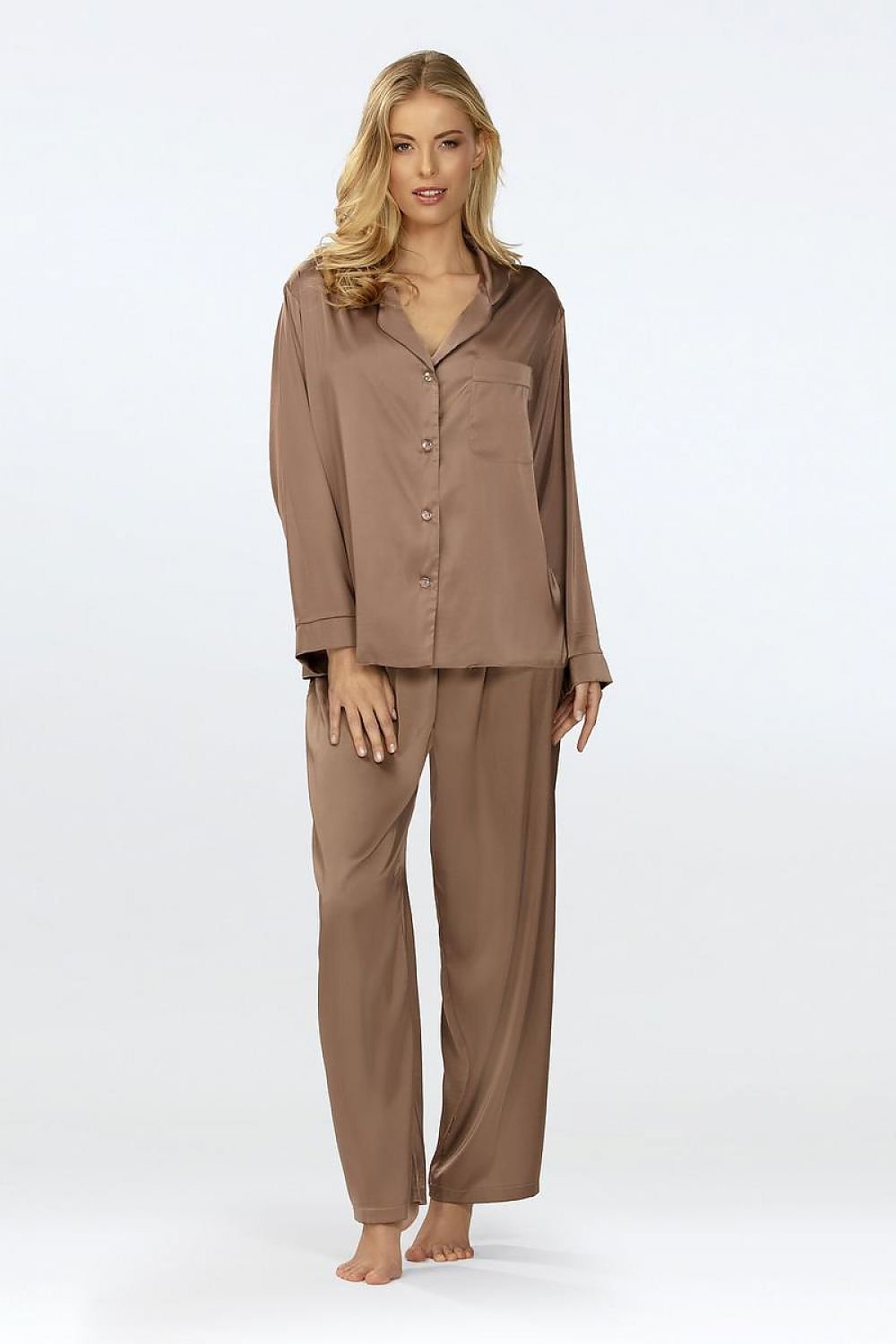 Patti Satin Pant Sleep Set