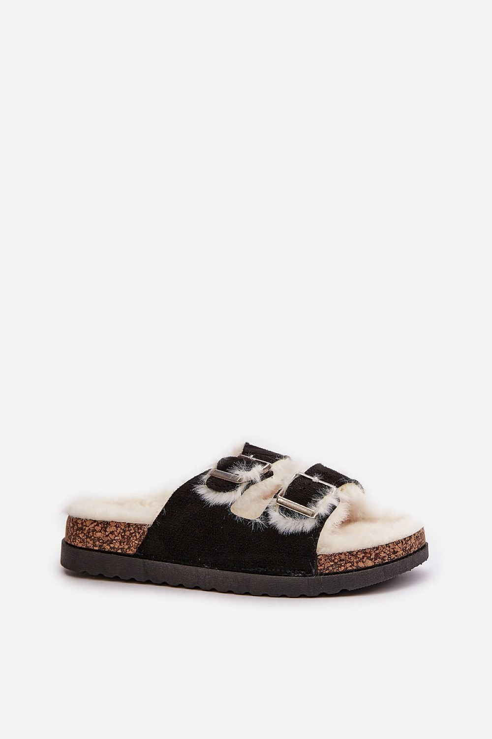 Fur Lined Slipper Sandals