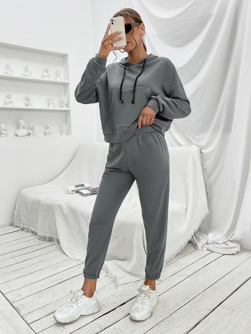 Ivy Lane Sports Hoodie and Jogger Set
